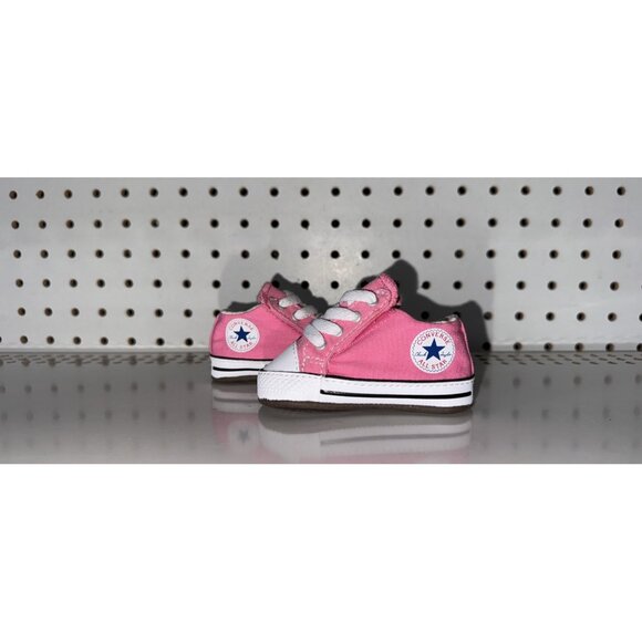 Converse Chuck Taylor All Star Cribster Girls Baby Infant Crib Booties Size 1 - Picture 1 of 8
